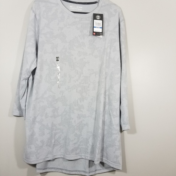 Under Armour Men's Threadborne 3/4 Sleeve Size XL - Picture 2 of 8